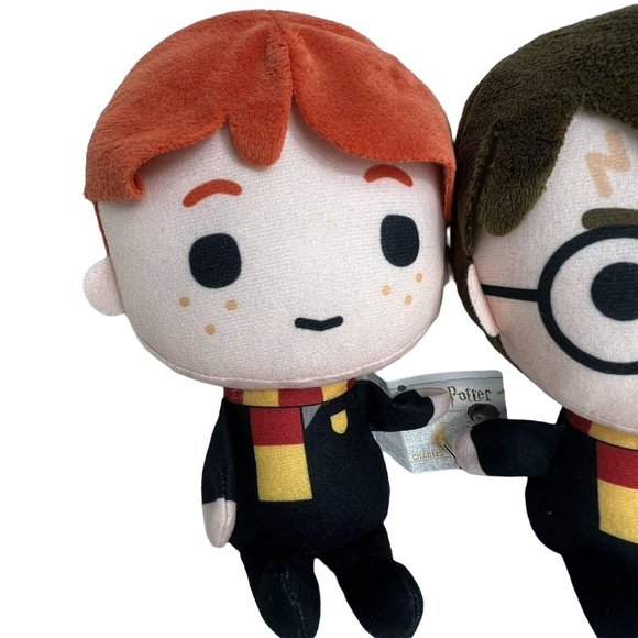 Harry Potter Plush Characters Harry Ron Hermione By YuMe Stuffed Figures New - Picture 3 of 12